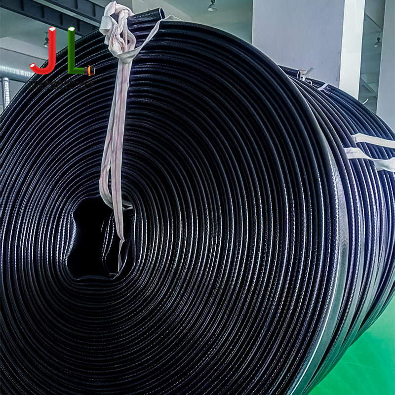 Jinluo Heavy-Duty polyuretánová tlaková hadica - Flexibilná vystužená TPU plochá hadica Jinluo Heavy-Duty polyuretánová tlaková hadica - Flexibilná vystužená TPU plochá hadica